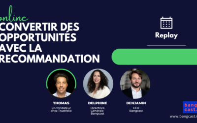 Comment utiliser la recommandation pour générer du CA ? Replay