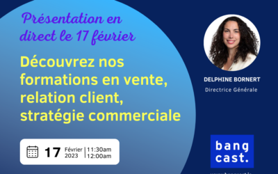 Découvrez nos formations en vente, relation client, management et stratégie commerciale